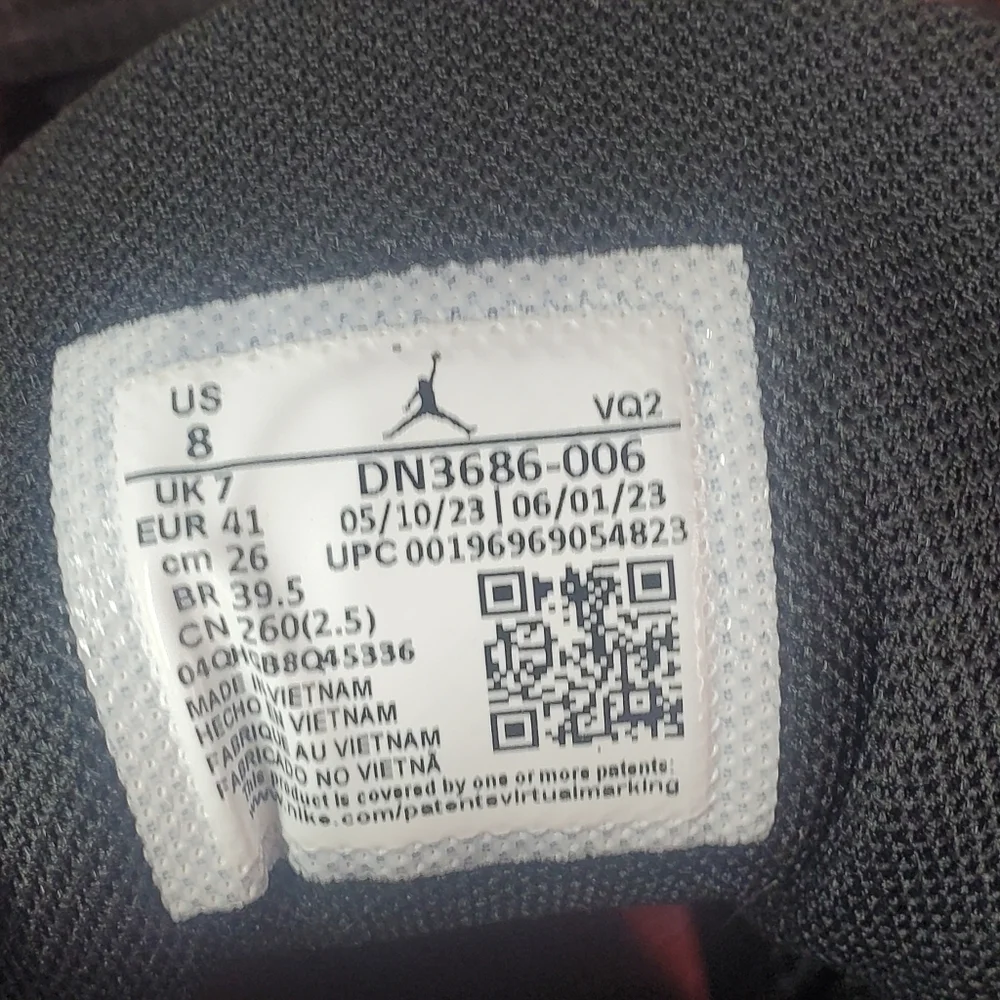 Air Jordan Men Size 8 JUMPMAN PRO WHITE VARSITY RED DN3686-006 Chicago White. - Picture 12 of 12